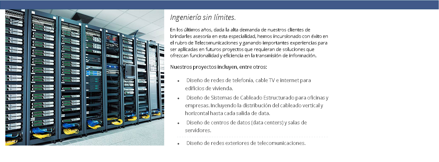 Ingenier�a de Telecomunicaciones